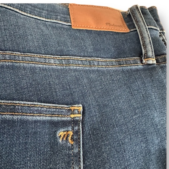 NEW Madewell High Rise Skinny Jeans 10" in Danny Wash: TENCEL Denim - Picture 8 of 11